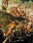 Jacopo Robusti Tintoretto Famous Paintings - The Ascent to Calvary